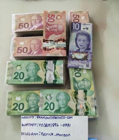 Counterfeit Canadian money